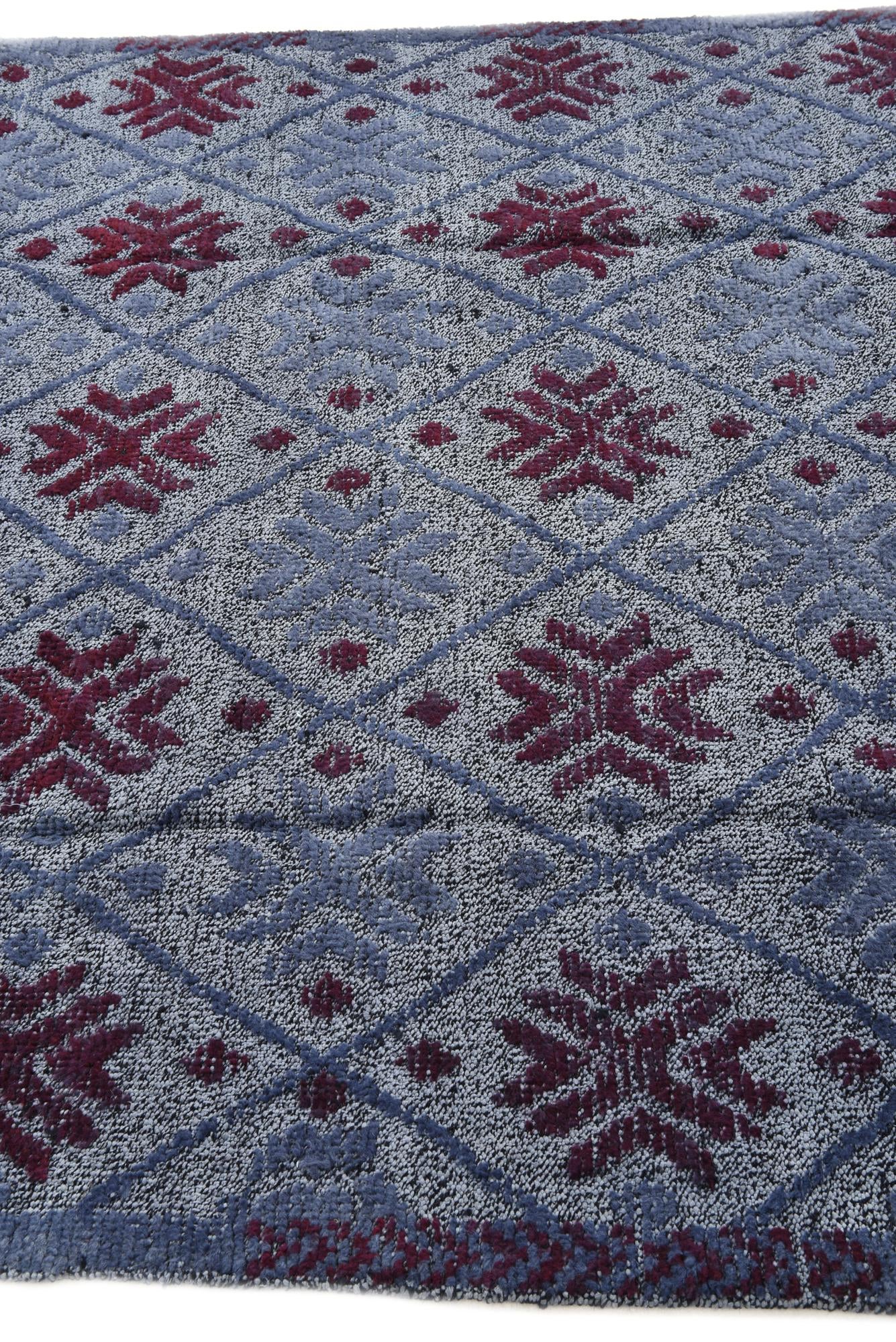 5' 10 x 8' Hand Knotted Darya Wool Rug