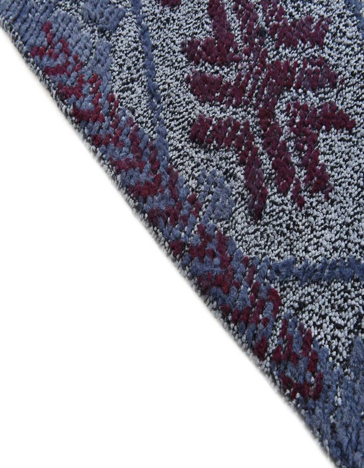 Detail image of 5' 10 x 8'  Hand Knotted Darya Wool Rug