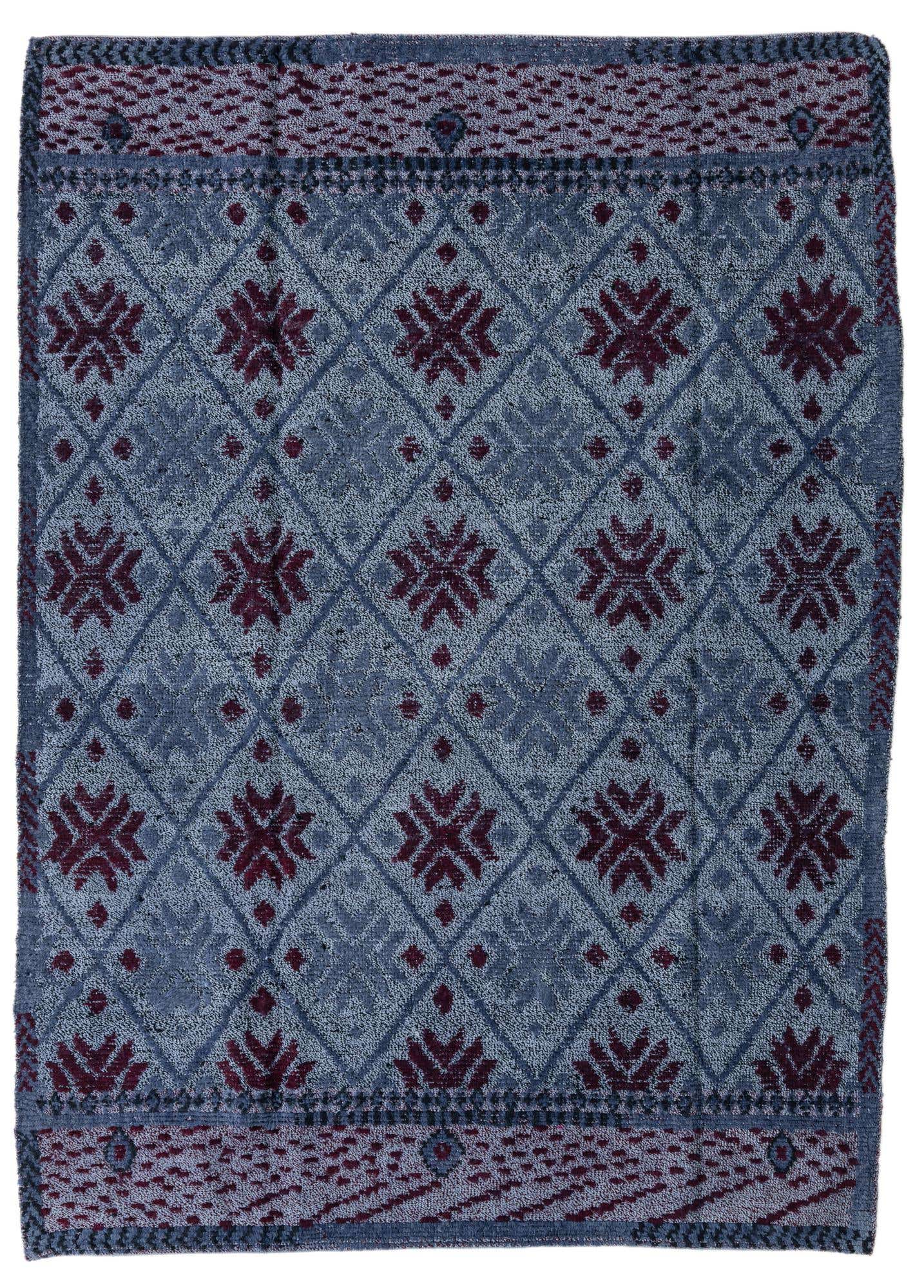 5' 10 x 8' Hand Knotted Darya Wool Rug