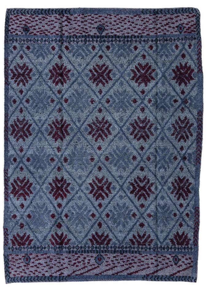 Detail image of 5' 10 x 8' Hand Knotted Darya Wool Rug