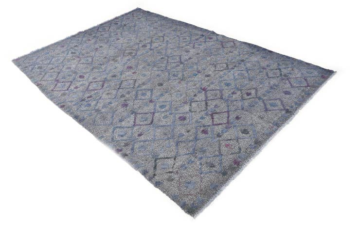 Detail image of 5' 8 x 8' 4 Hand Knotted Darya Wool Rug