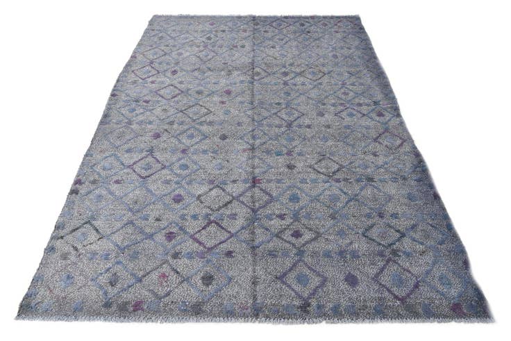 Detail image of 5' 8 x 8' 4 Hand Knotted Darya Wool Rug
