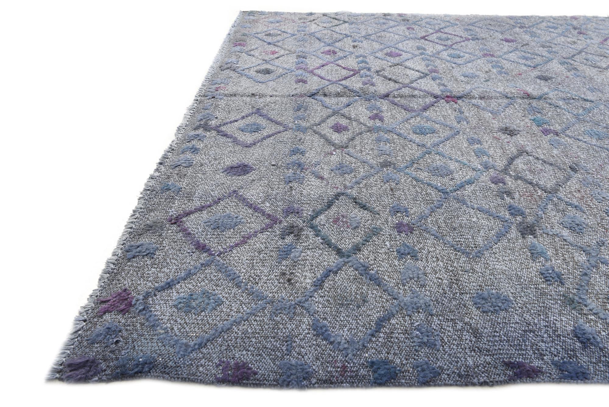5' 8 x 8' 4 Hand Knotted Darya Wool Rug