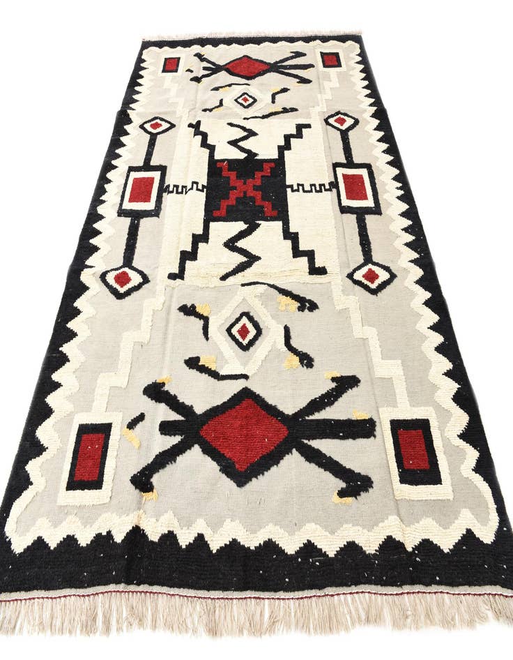 Detail image of 8' 10 x 10' 8  Hand Knotted Darya Wool Rug