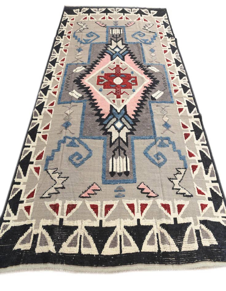 Detail image of 7' 9 x 10' 6  Hand Knotted Darya Wool Rug