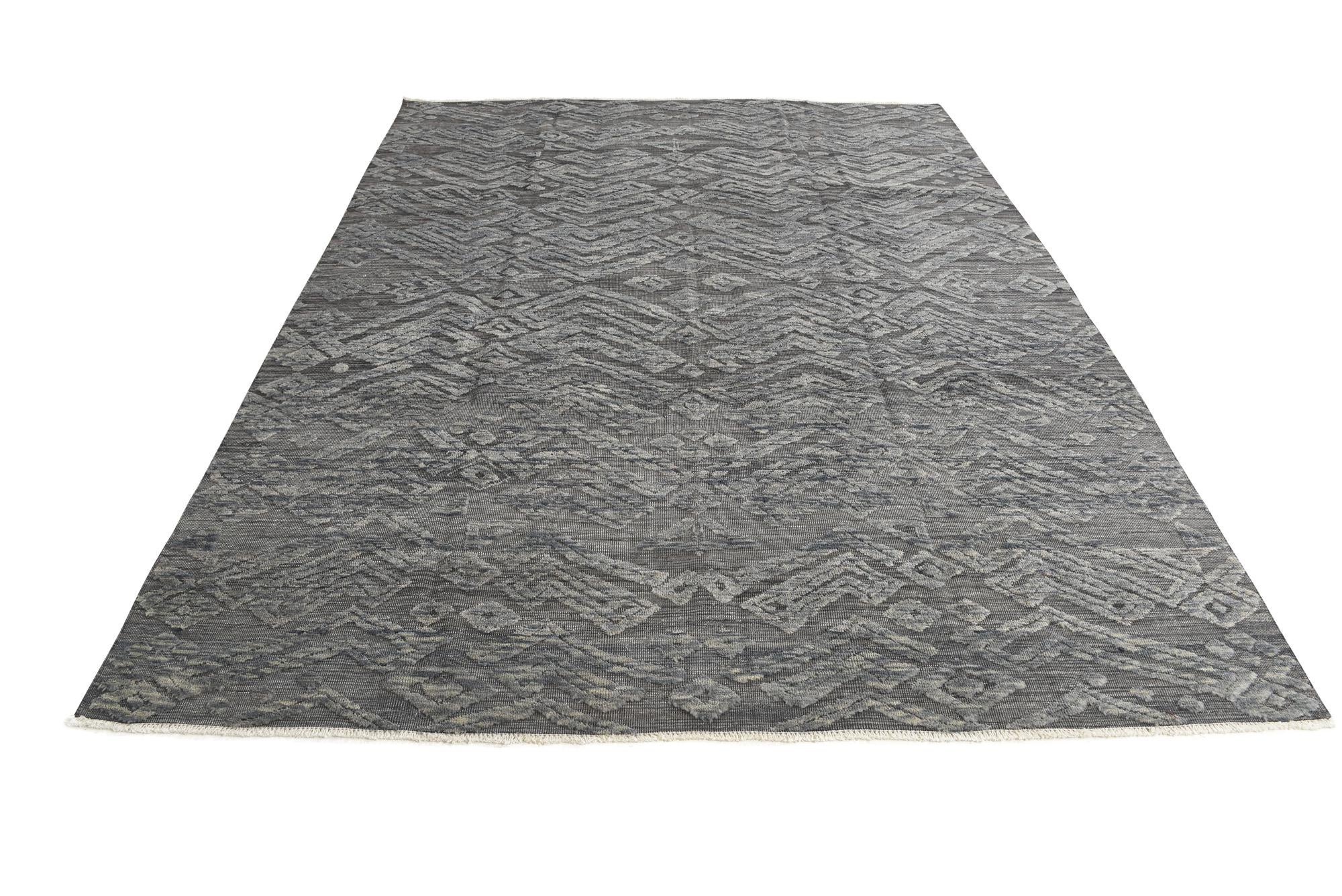 8' 3 x 10' 8 Hand Knotted Darya Wool Rug