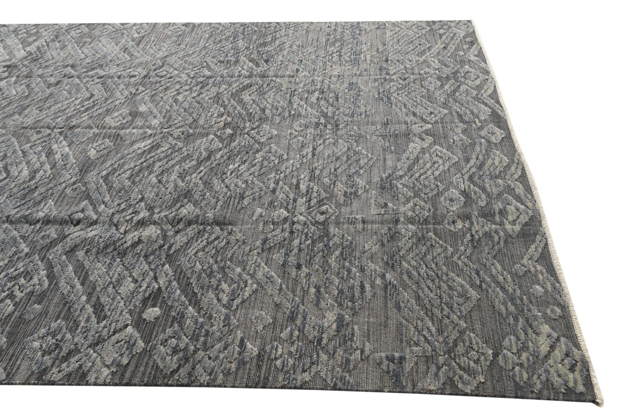 8' 3 x 10' 8 Hand Knotted Darya Wool Rug