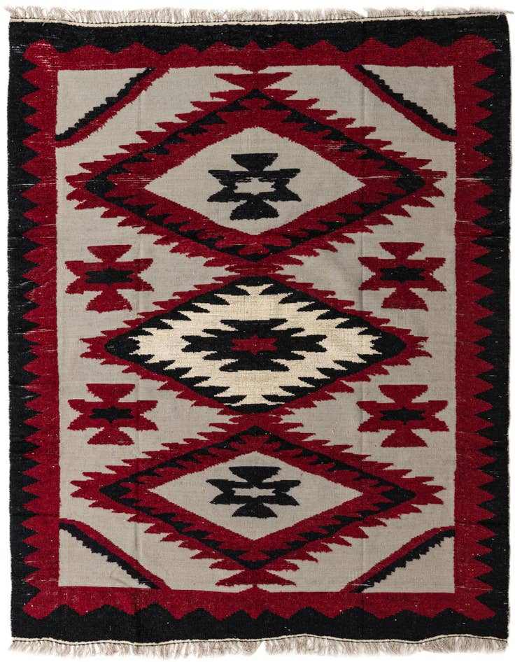 Detail image of 8' 1 x 10' 5 Hand Knotted Darya Wool Rug