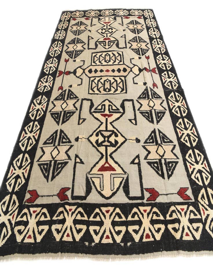 Detail image of 8' 10 x 12' 8  Hand Knotted Darya Wool Rug