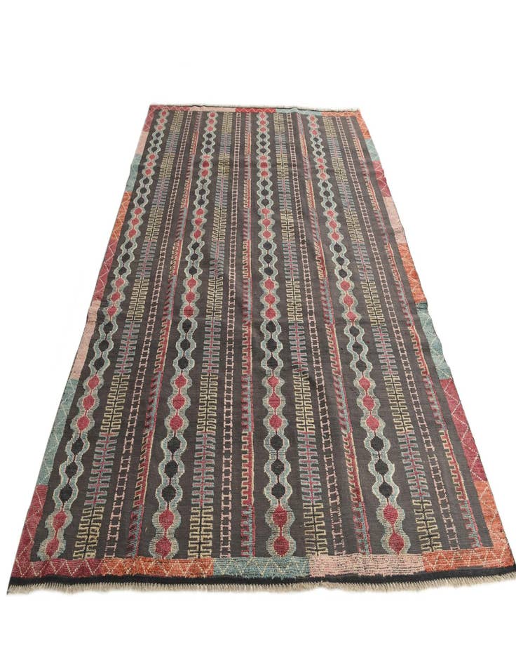 Detail image of 7' 10 x 10' 6 Hand Knotted Darya Wool Rug