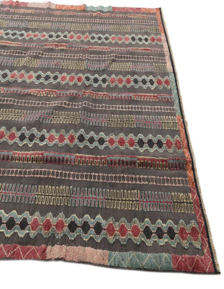 Detail image of 7' 10 x 10' 6 Hand Knotted Darya Wool Rug