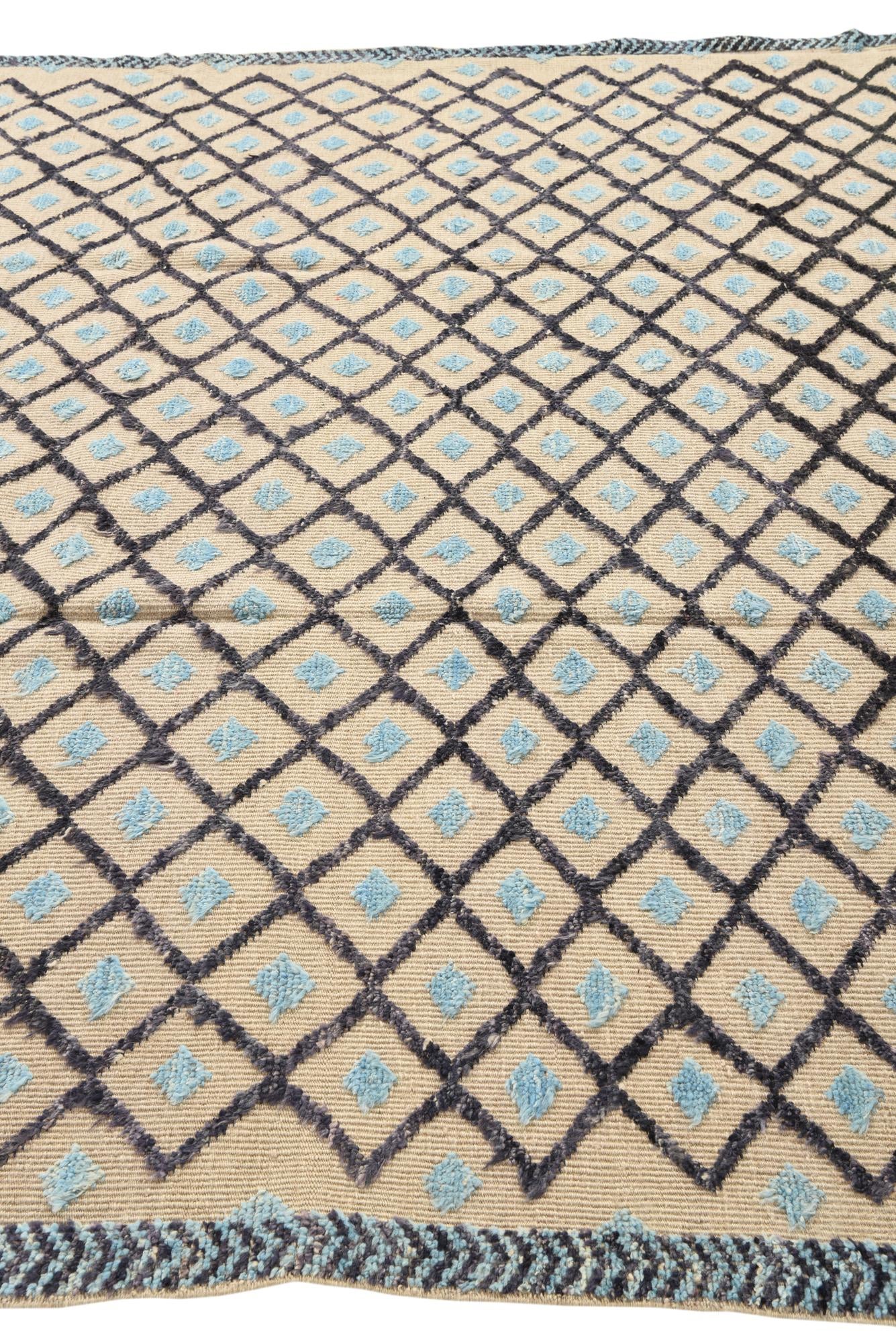8' 1 x 10' 1 Hand Knotted Darya Wool Rug