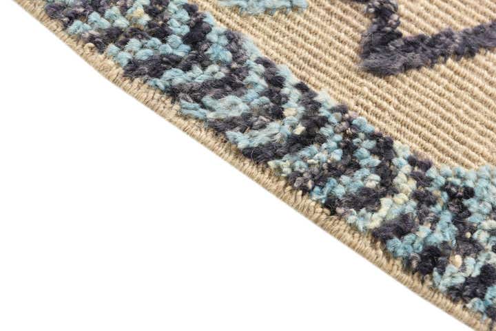 8' 1 x 10' 1 Hand Knotted Darya Wool Rug