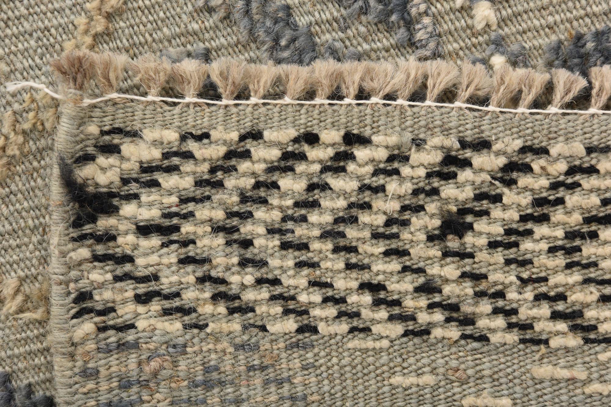 8' 10 x 12' 6 Hand Knotted Darya Wool Rug