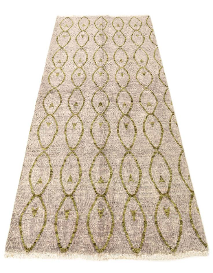 Detail image of 5' 8 x 7' 11 Hand Knotted Darya Wool Rug