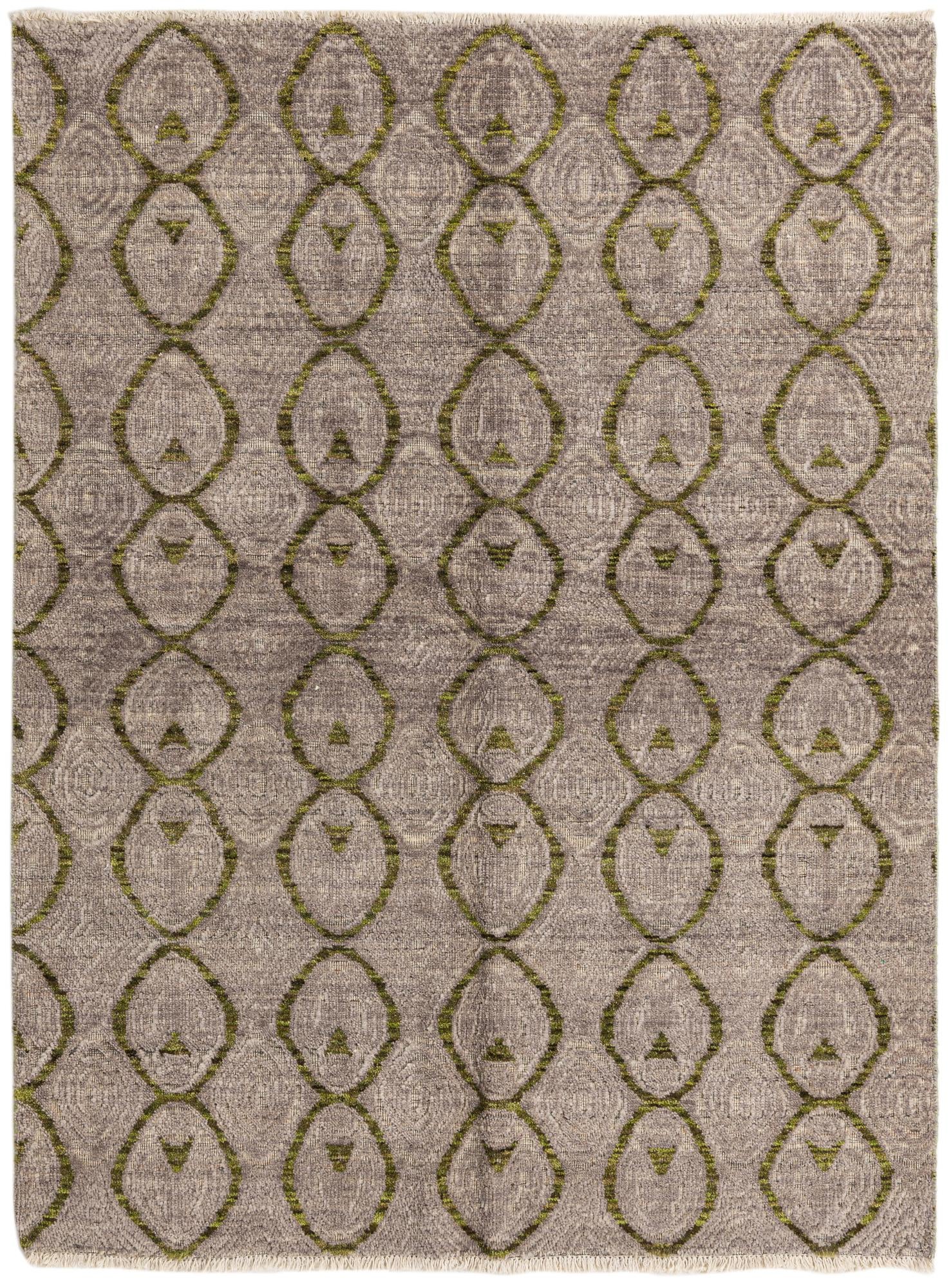5' 8 x 7' 11 Hand Knotted Darya Wool Rug