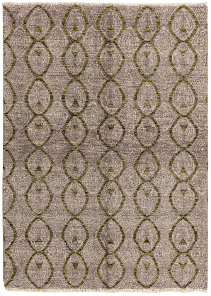 5' 8 x 7' 11 Hand Knotted Darya Wool Rug