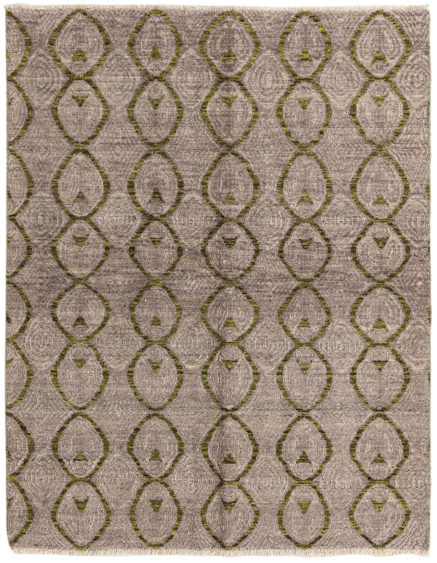 5' 8 x 7' 11 Hand Knotted Darya Wool Rug