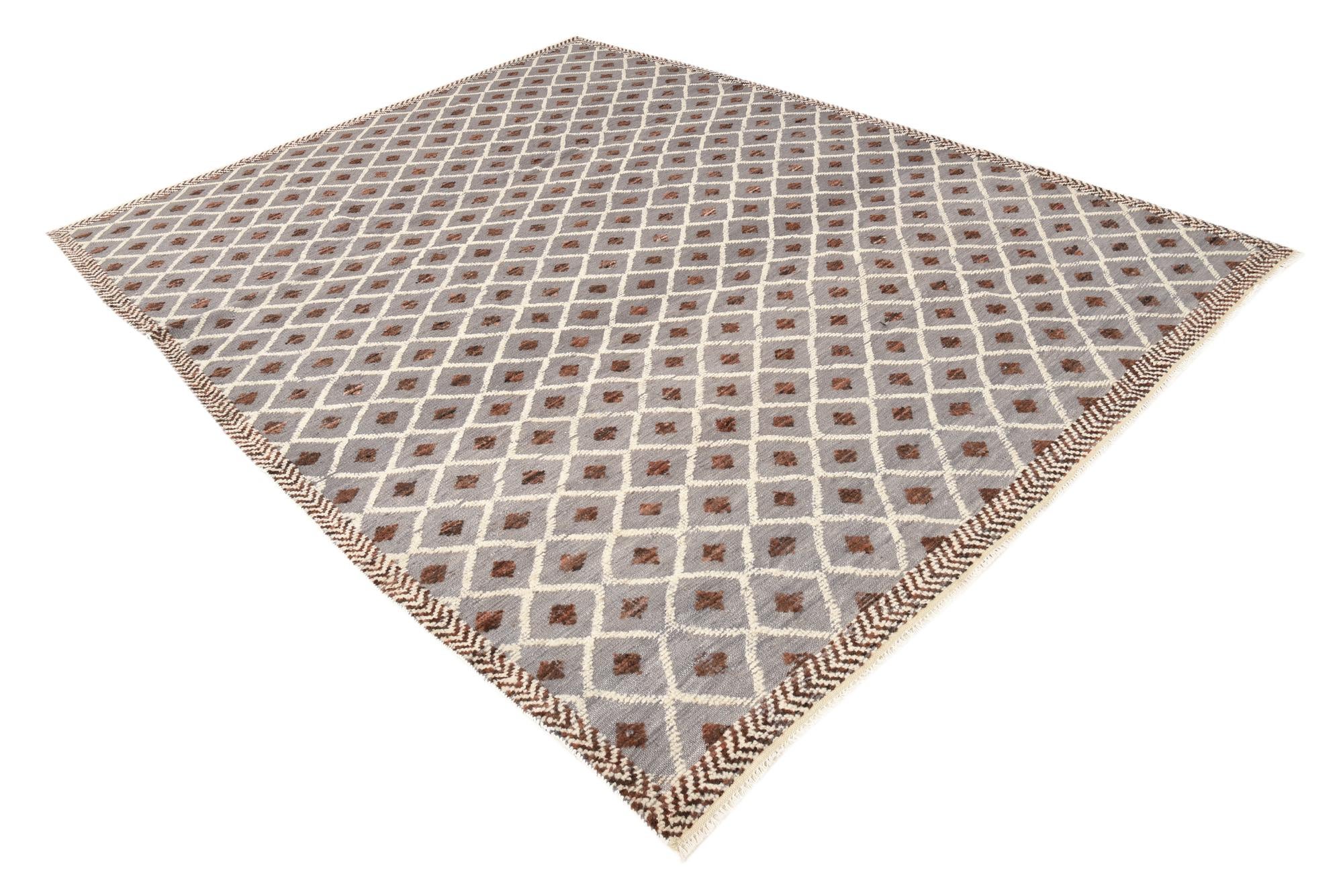 8' 2 x 10' 7 Hand Knotted Darya Wool Rug