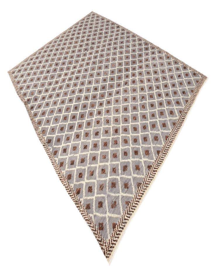 Detail image of 8' 2 x 10' 7 Hand Knotted Darya Wool Rug