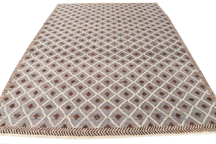 8' 2 x 10' 7 Hand Knotted Darya Wool Rug