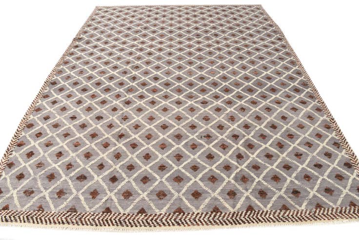 Detail image of 8' 2 x 10' 7 Hand Knotted Darya Wool Rug