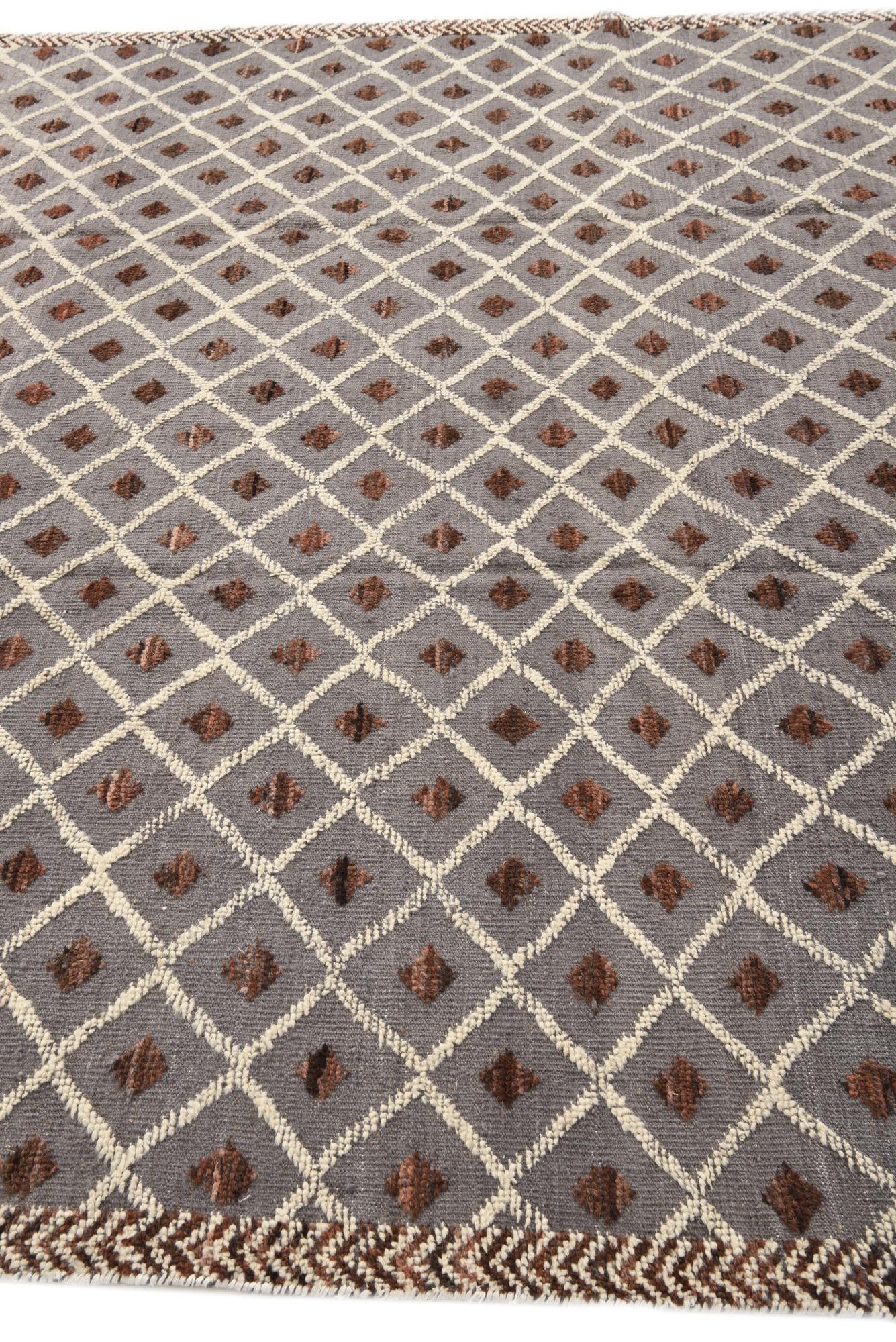 8' 2 x 10' 7 Hand Knotted Darya Wool Rug