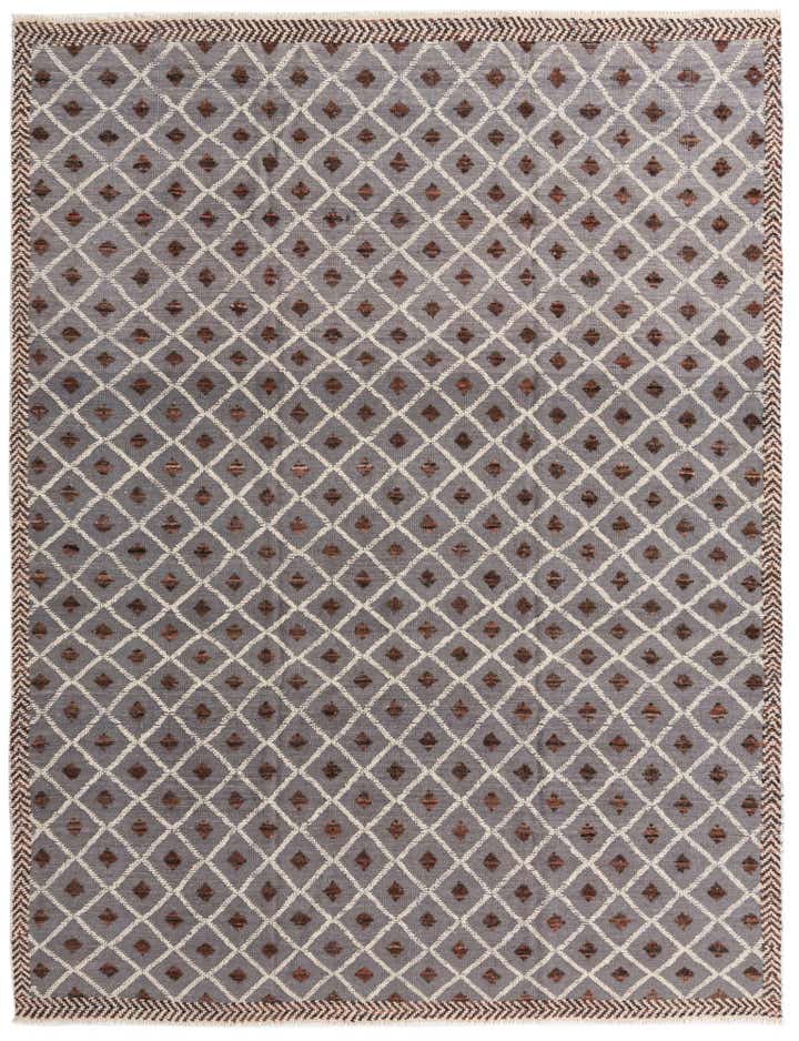 8' 2 x 10' 7 Hand Knotted Darya Wool Rug