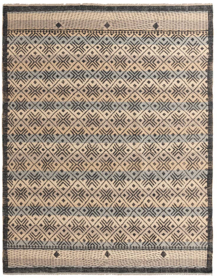 Detail image of 9' x 12' 8 Hand Knotted Darya Wool Rug
