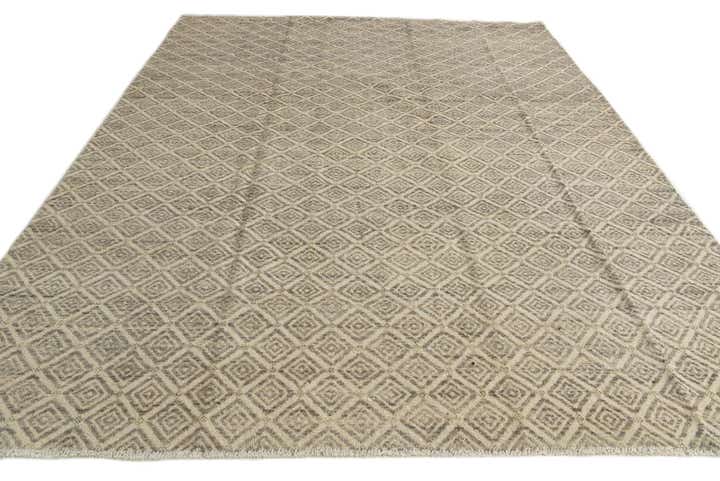 8' 8 x 11' 9 Hand Knotted Darya Wool Rug