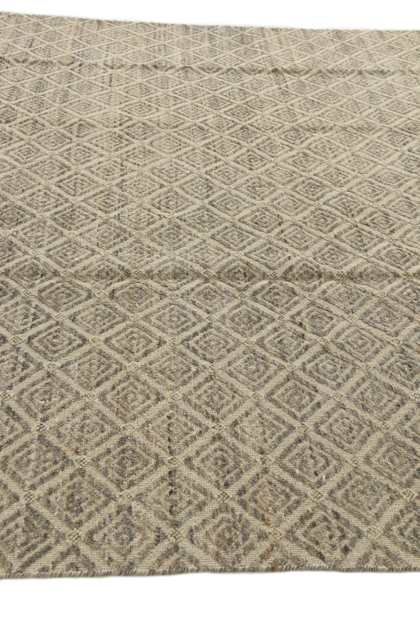 8' 8 x 11' 9 Hand Knotted Darya Wool Rug
