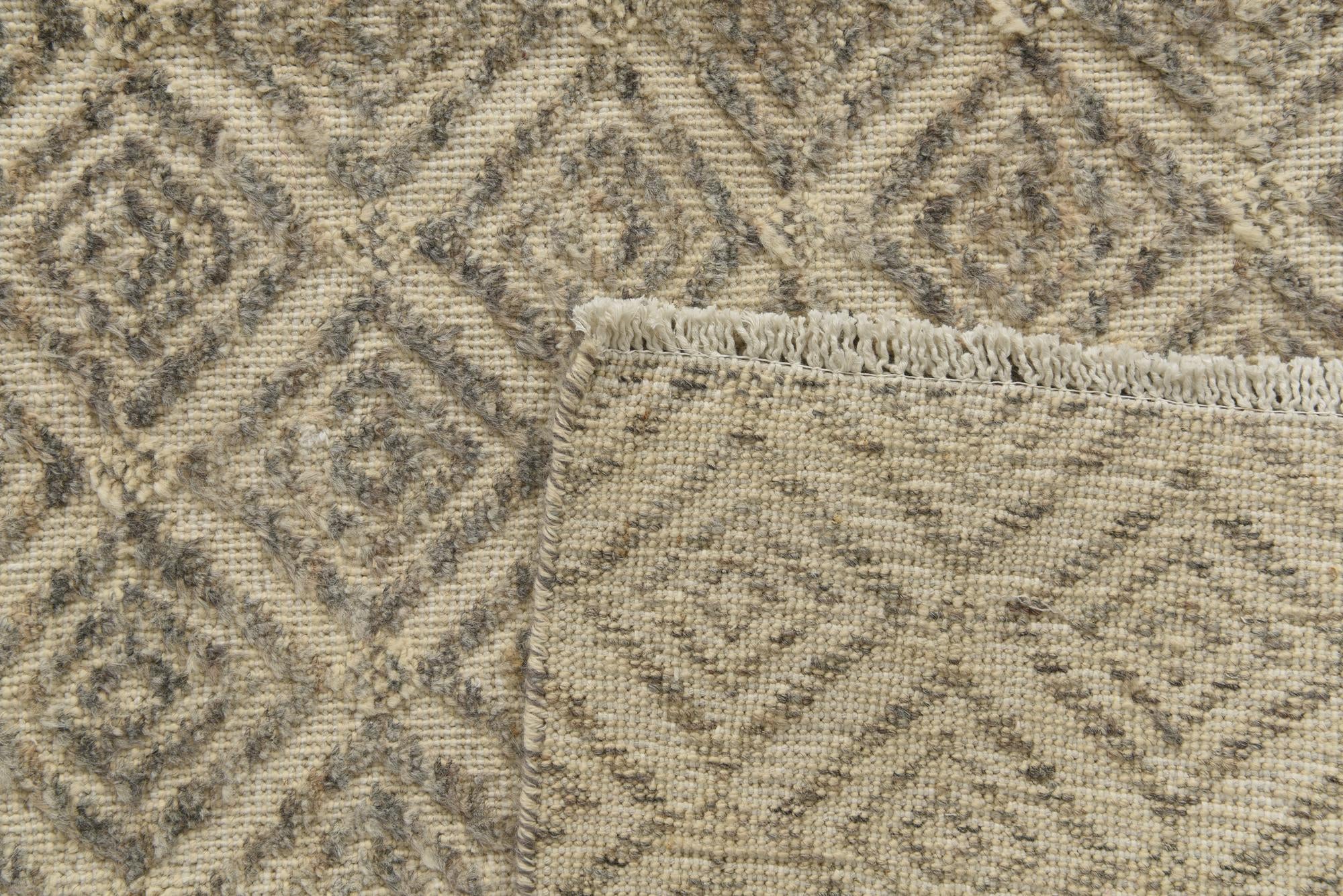 8' 8 x 11' 9 Hand Knotted Darya Wool Rug