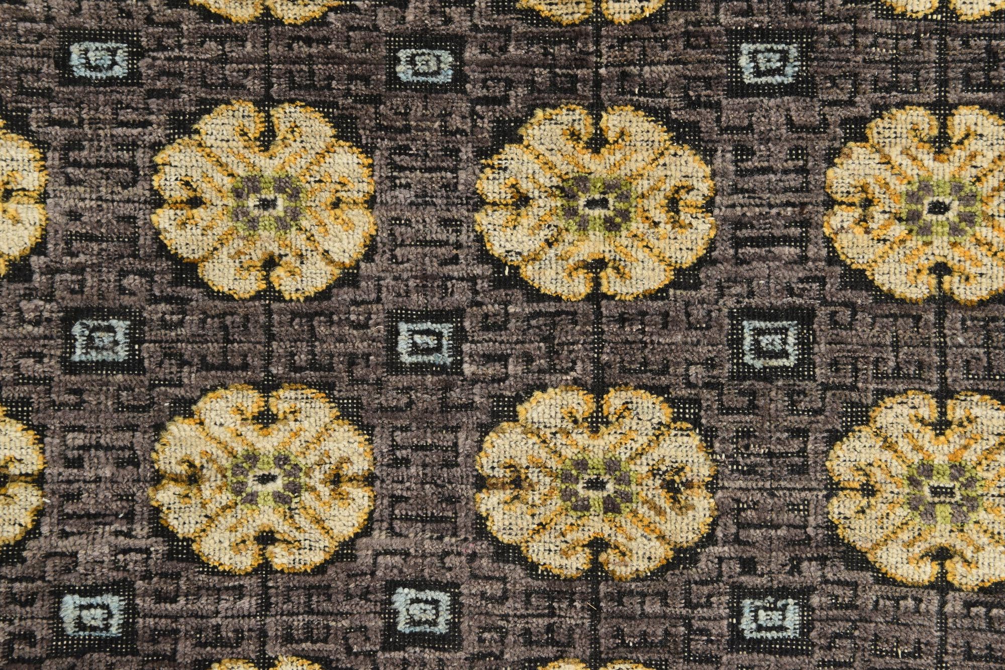 8' x 10' 3 Hand Knotted Darya Wool Rug