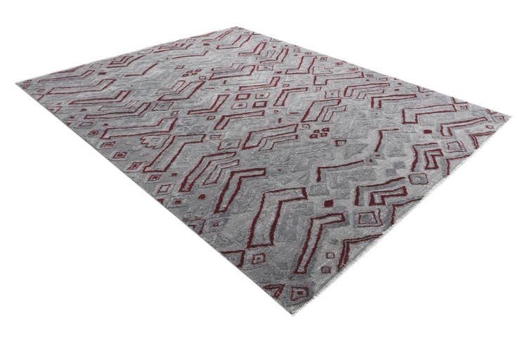 Detail image of 8' x 10' 1 Hand Knotted Darya Wool Rug