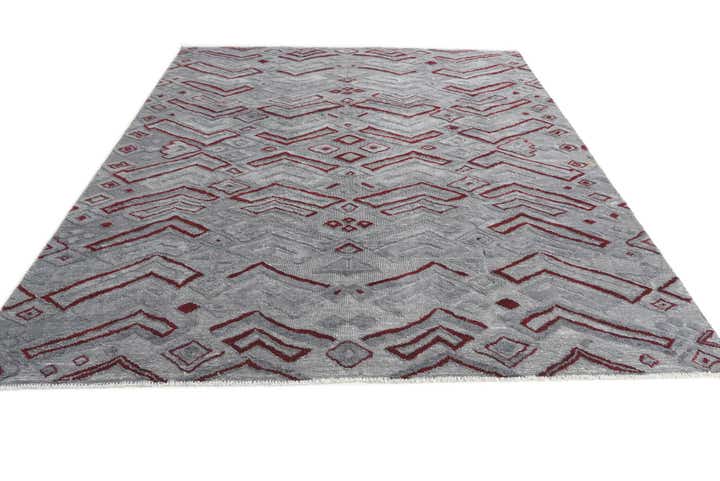 8' x 10' 1 Hand Knotted Darya Wool Rug