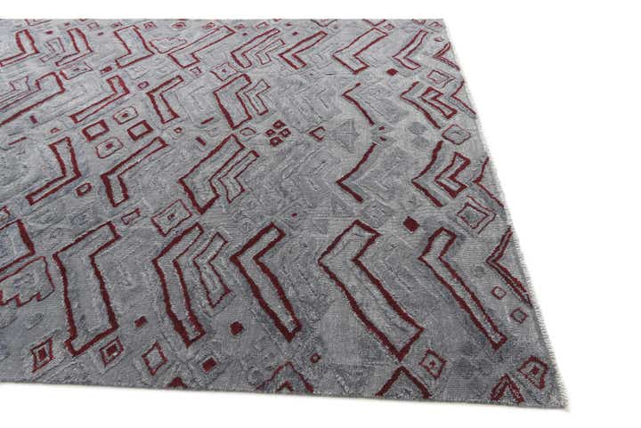 8' x 10' 1 Hand Knotted Darya Wool Rug