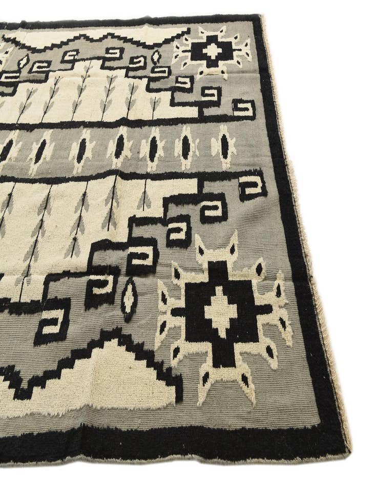 Detail image of 7' 8 x 11' 1  Hand Knotted Darya Wool Rug