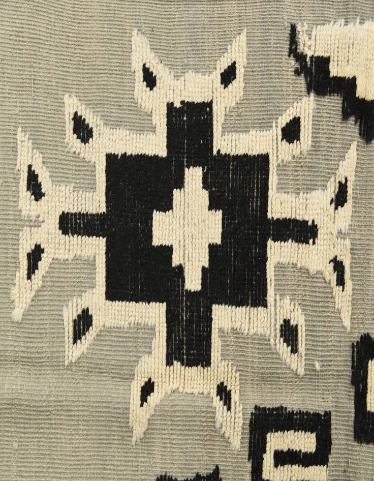 Detail image of 7' 8 x 11' 1  Hand Knotted Darya Wool Rug