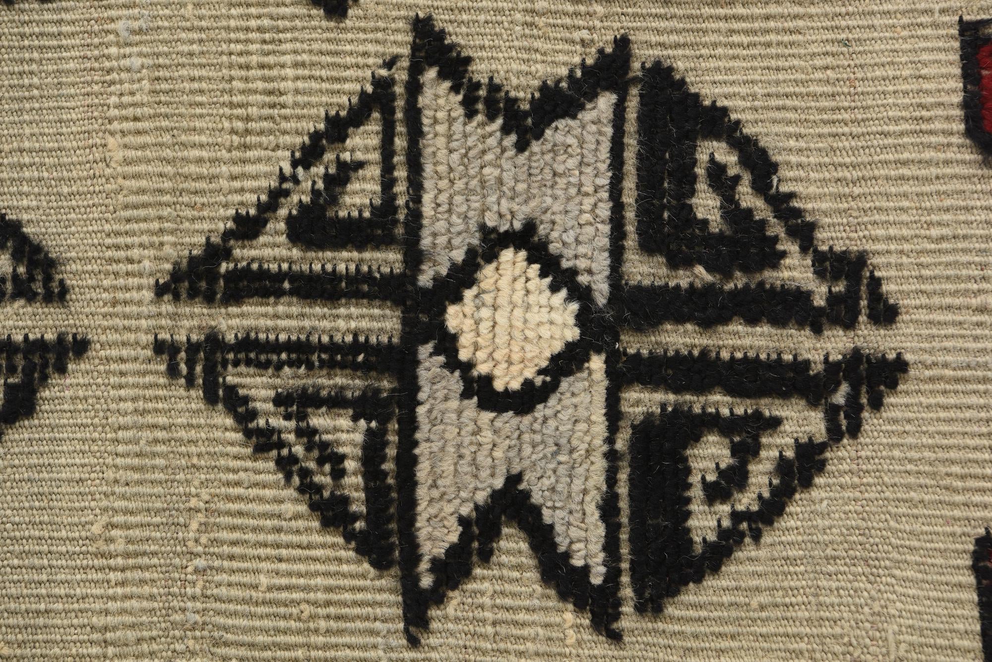 5' 2 x 8' 8 Hand Knotted Darya Wool Rug