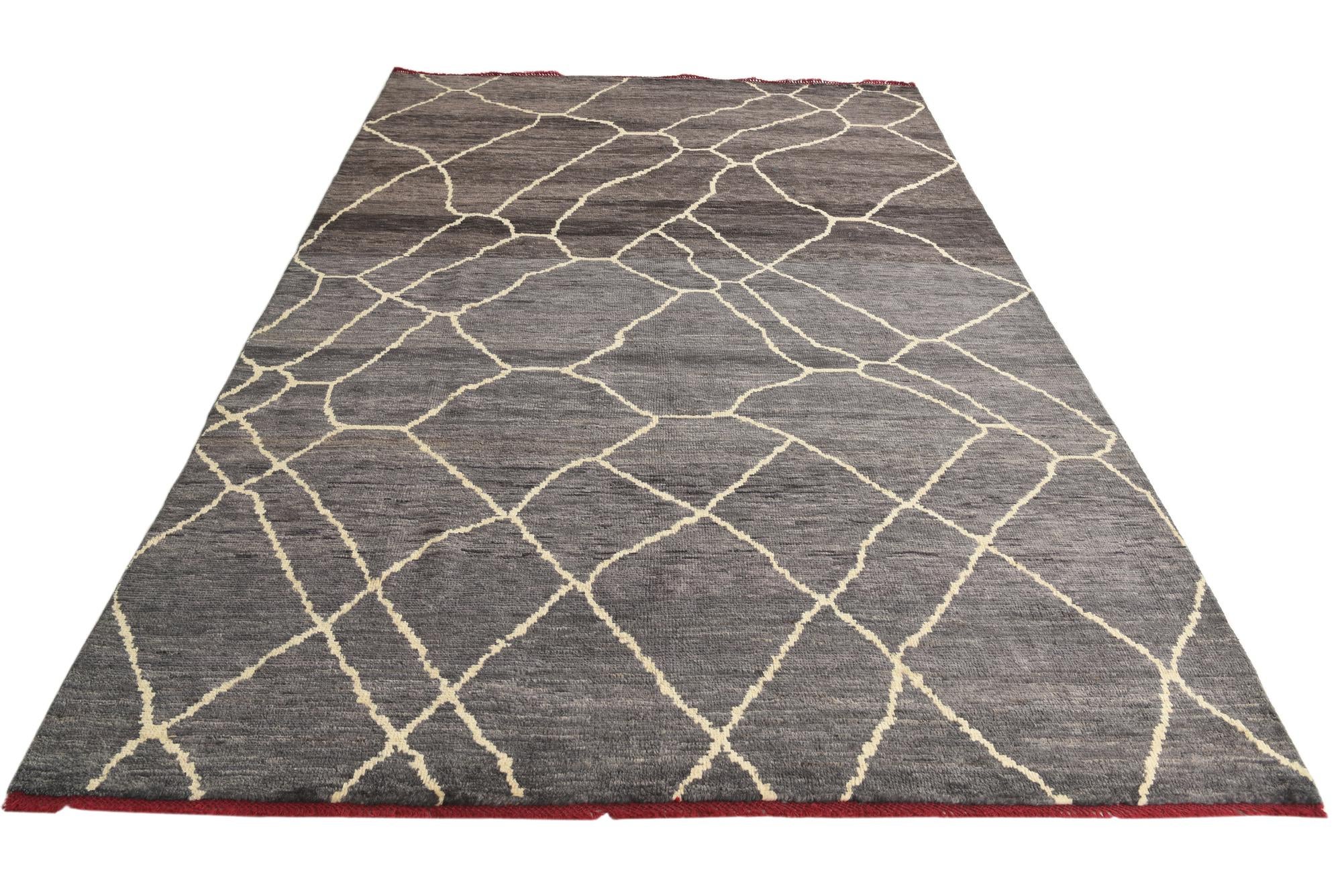 6' 9 x 10' 4 Hand Knotted Darya Wool Rug