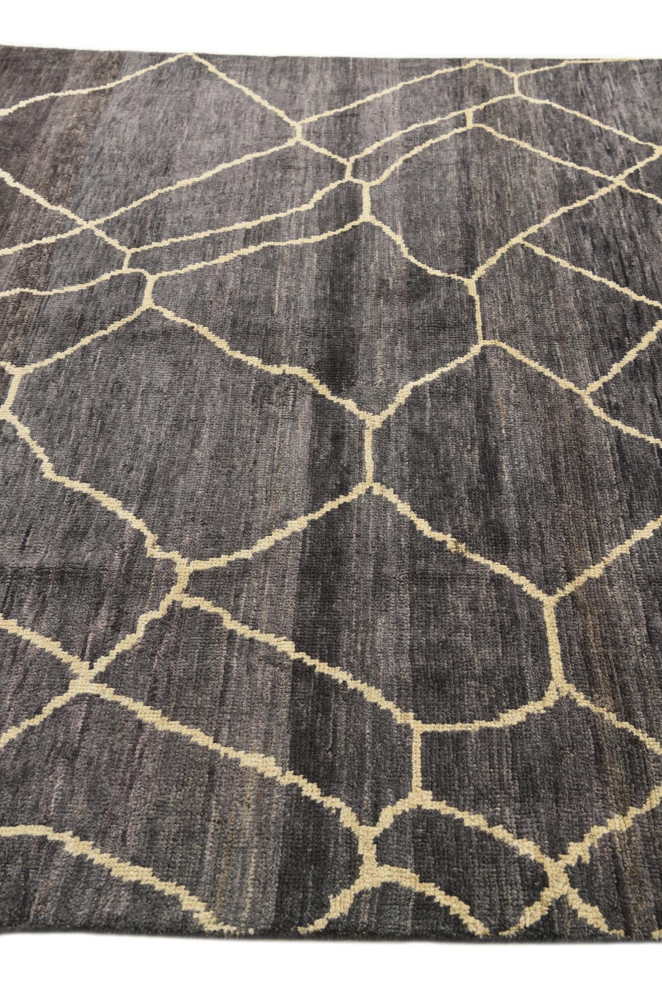 6' 9 x 10' 4 Hand Knotted Darya Wool Rug