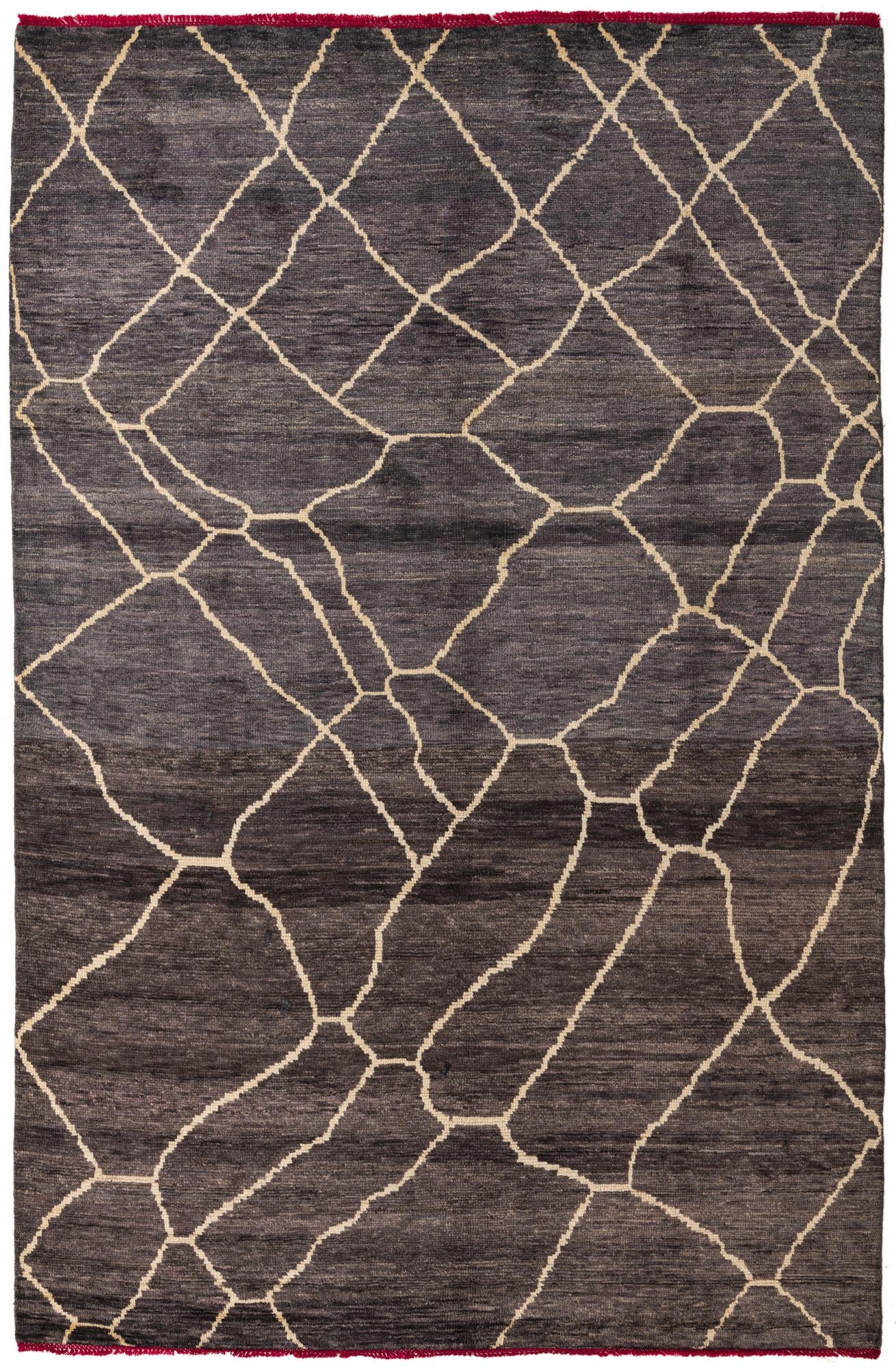 6' 9 x 10' 4 Hand Knotted Darya Wool Rug