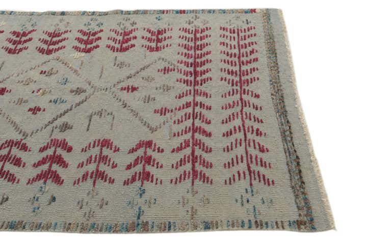 4' 3 x 6' Hand Knotted Darya Wool Rug