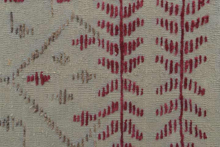 4' 3 x 6' Hand Knotted Darya Wool Rug