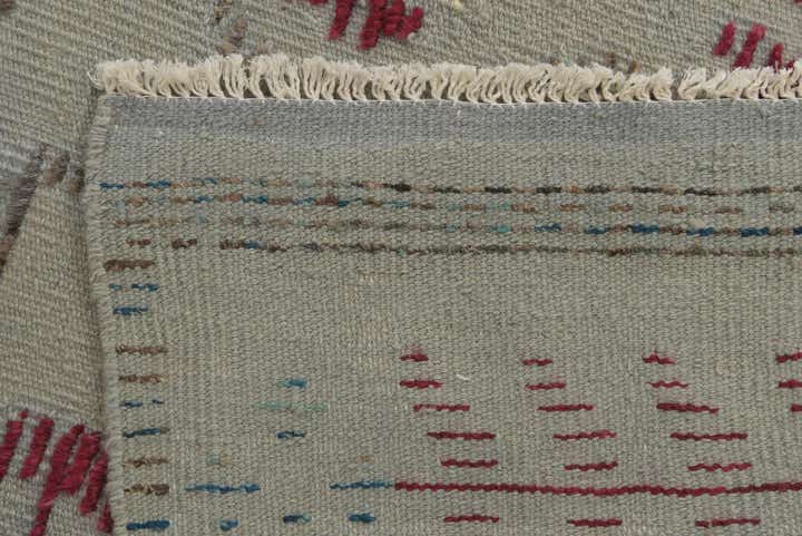 4' 3 x 6' Hand Knotted Darya Wool Rug