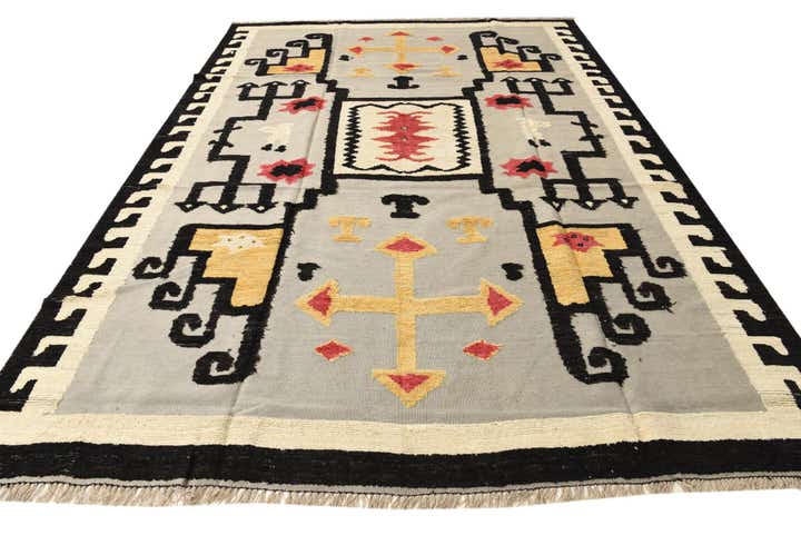 8' 10 x 12' 8 Hand Knotted Darya Wool Rug