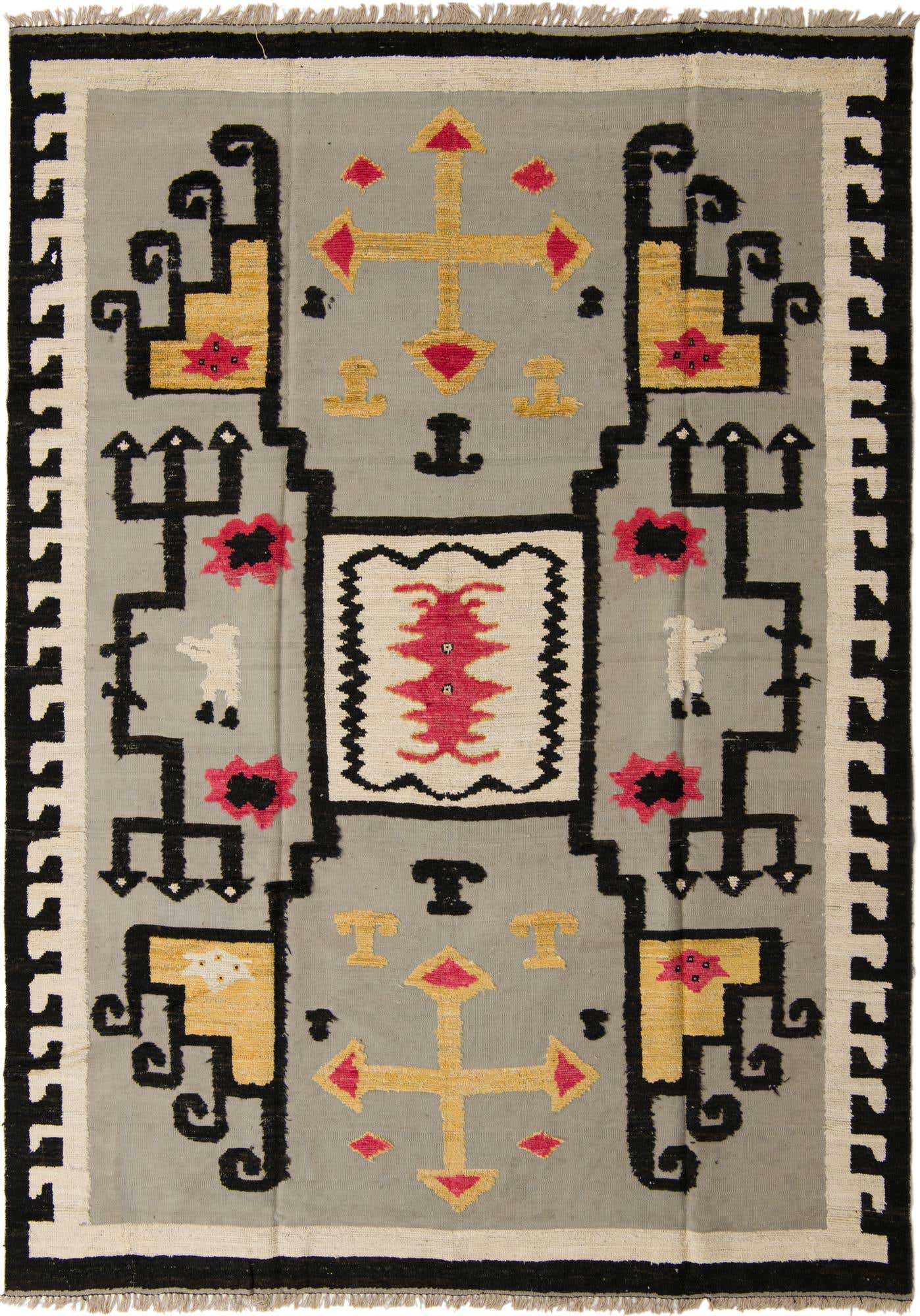 8' 10 x 12' 8 Hand Knotted Darya Wool Rug