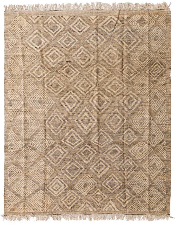 Detail image of 8' x 10' 6 Hand Knotted Darya Wool Rug