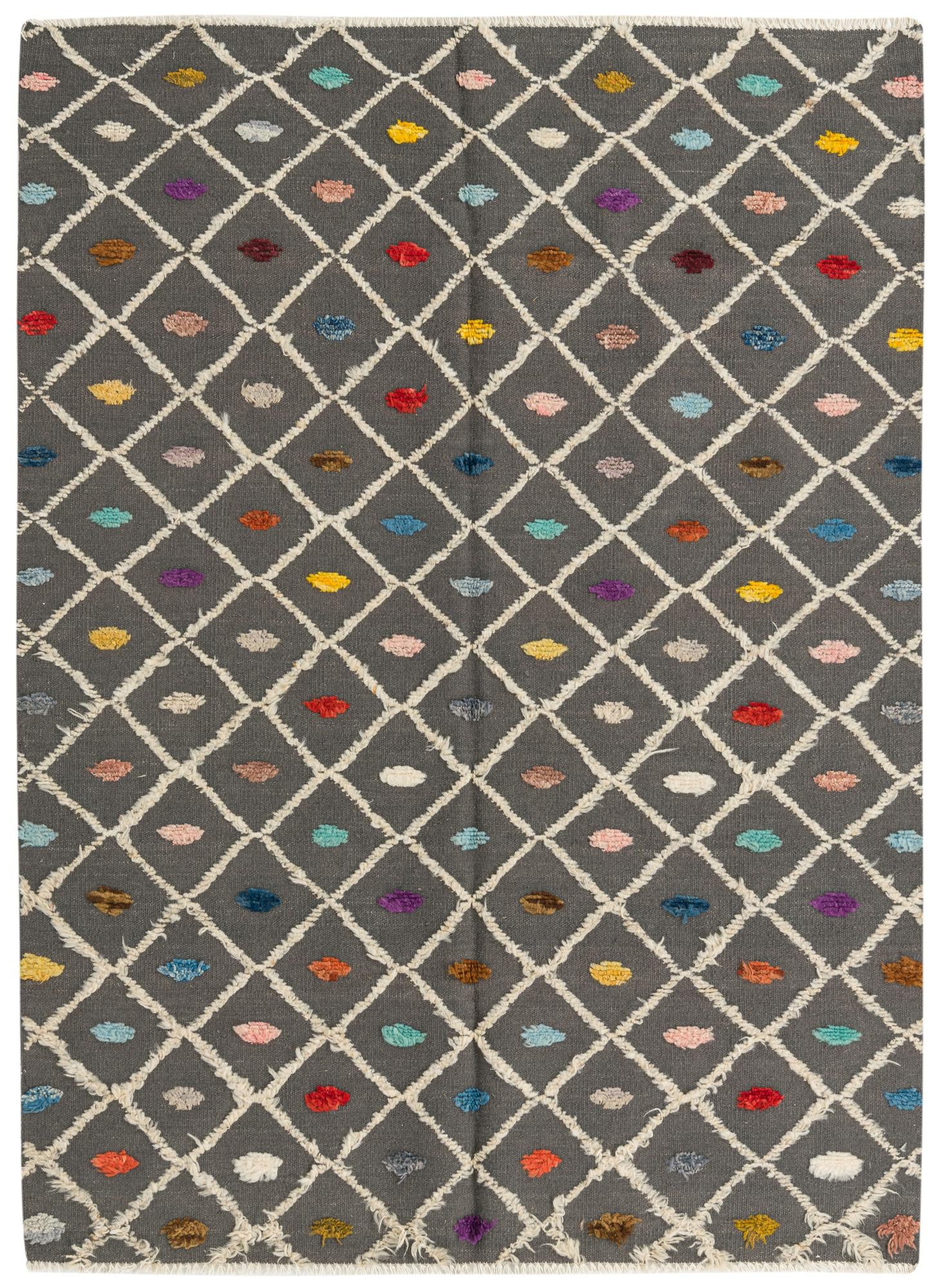5' 3 x 7' 1 Hand Knotted Darya Wool Rug