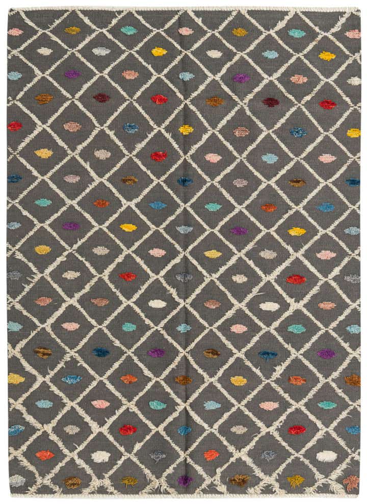 5' 3 x 7' 1 Hand Knotted Darya Wool Rug